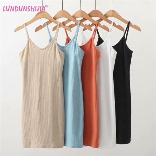 STVY Solid Summer Dresses