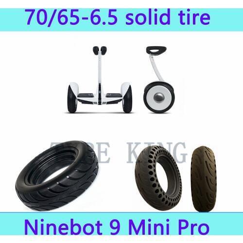 Explosion-proof 70/65-6.5 Solid Tires for Xiaomi Ninebot 9 Mini Pro Electric Balance Scooter 10x2.70-6.5 Solid Tyre Wheel