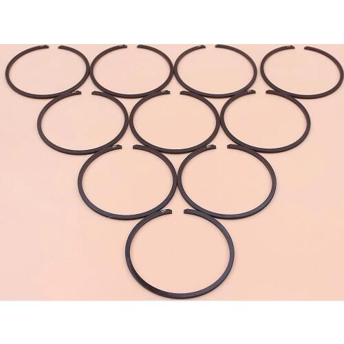 10pcs/lot 37mm x 1.2mm Piston Rings For Stihl MS192T MS170 017 MS 170 Chainsaw 1130 034 3003