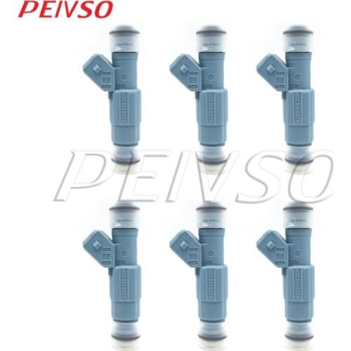 6 pieces 0280156280 55556799 Fuel Injector For OPEL ASTRA ZAFIRA 05-10 Z20LEH VXR 2.0L TURBO