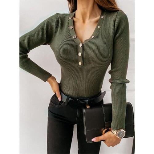 LCSKEREAL Women's Knitted T-shirts