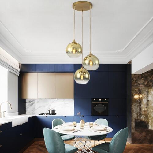 Nordic lampen industrieel crystal Home Decoration E27 Light Fixture restaurant living room deco chambre industrial lamp