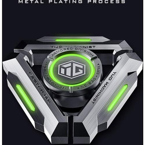 New Luminous Fidegt Spinner Mute R188 Brearing Metal AlloyThe Machinist Hand Spinner For Adult Children Stress Relief Toys Gift