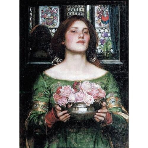 New Arrivals European Classical Women Diamond Painting Full Square Kit 5D DIY Diamond Embroidery Mosaic Decorations Home WG2073