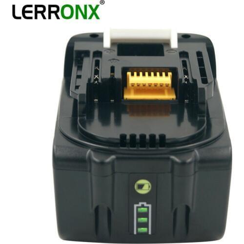 Rechargeable Power Tools battery with indicator 4000mAh Lithium 14.4V battery for Makita BL1415 BL1430 BL1440 BDF343 batteries