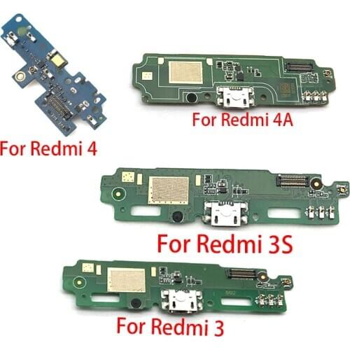 Redmi 4X Charging Port Plug Dock Connector Flex Cable Repair Parts For Xiaomi Redmi 4X 4 Pro 4A 5 5A 3 3S