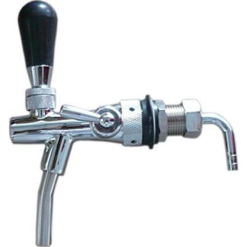 Bar/Hotel/Restaurant/Living Room beer faucet adjustable, Brass draft beer dispenser faucet, Chrome plated Kegerator Tap homebrew