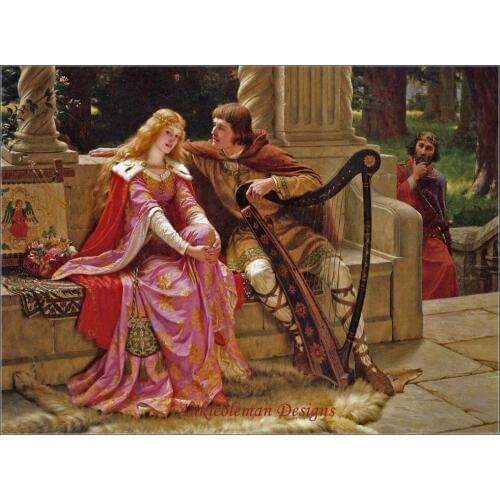 Needlework for embroidery DIY DMC High Quality - Counted Cross Stitch Kits 14 ct Oil painting - End of the Song
