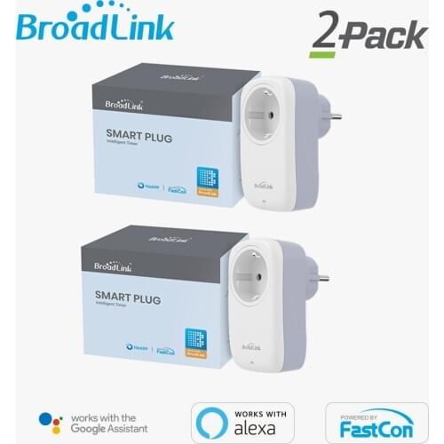Broadlink Smart WiFi Plug Socket 16A Remote Voice Control Power Monitor Outlet Timing Function work with Alexa Google Home