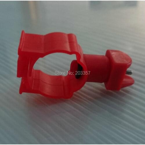 50 PCS Poultry Nipples Horizontal Side Mount Chicken Watering Drinker Bird Quail Duck