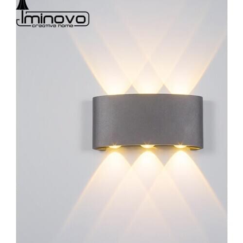 Modern LED Wall Lamp Waterproof 2W 4W 6W Wall Sconce Indoor Stair Light Fixture Bedside Living Room Loft Up Down Hallway Lampada