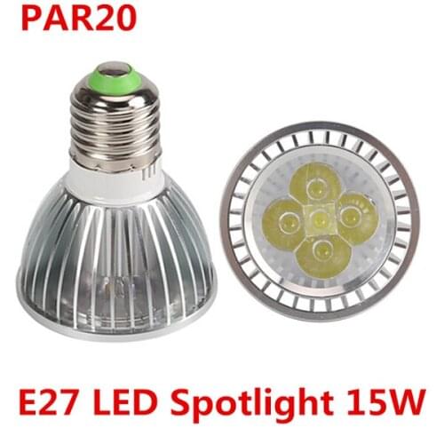 Par20 Led Lamp E27/GU10/E14/MR16/B22 Spotlight Par 20 3X3W 9W 4X3W 12W 5*3W 15W Dimmable Led Lighting warm/cool/white