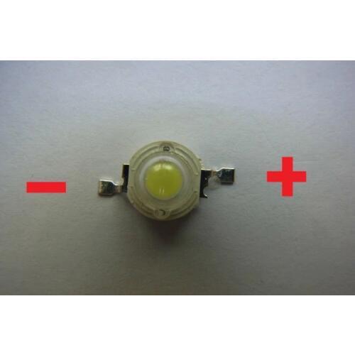 Freeshipping Genesis Photonics Epistar 30MIL 1W High Power LED Light Bead 1LA5 300mA Light Source CE RoHS Ultra bright LED Diode