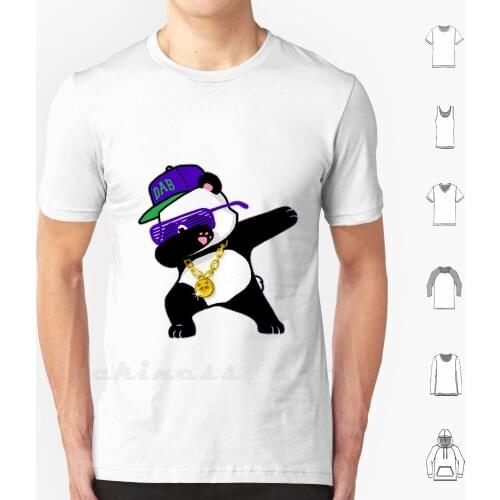 Dubbing Funny Panda T Shirt Cotton DIY Print Cartoon Dub Dubbing Panda Animal Funnyanimals Dubbinganimal Funny