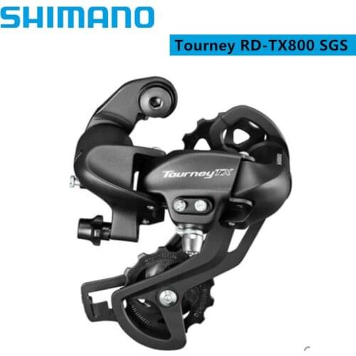 Shimano Tourney TX800 Rear Derailleur 7/8 Speed For MTB Mountain Bike Bicycle RD-TX800-SGS Compatible SIS Index Shifting