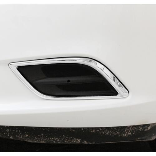 2PCS fog light FOR CHEVROLET SAIL3 2015 FRONT ABS chrome fog lamp cover FREE SHIPPING plating car-styling trim cover stickers