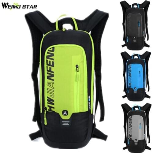 5 Color Riding 6L Bicycle Backpack 2L Water Bags Outdoor Sports MTB Bike Hiking Camping Cycling Hydration Rainproof Backpack