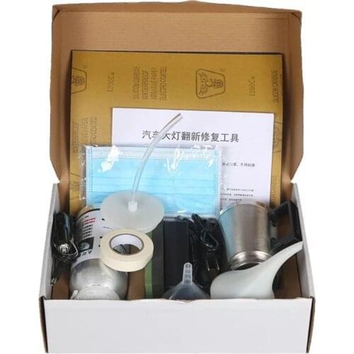 800G Polishing Kit Car Headlights Liquid Polymer Polish Headlights Set Of Car Headlight Renovation Chemical Polish Liquid