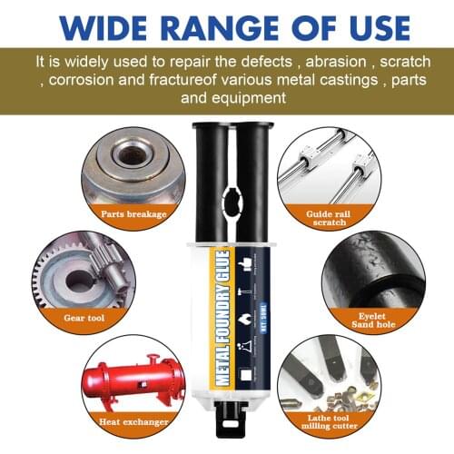 A+b Metal Repairing Adhesive Super Glue Iron Caster Glue Radiator Water Tank Special leakage Plugging Welding Glue SAL99