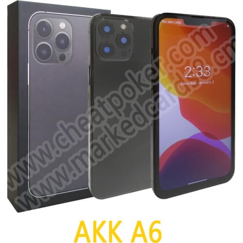 AKK A4 Poker Analyzer for Marked Playing Cards Barcode Magic Board Game Anti Cheat