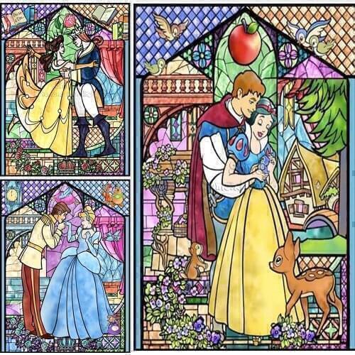 Diamond Painting Cartoon Princess Fantasy Landscape 5D DIY Full Square Round Embroidery Mosaic Set Cross Stitch Home Decor Art