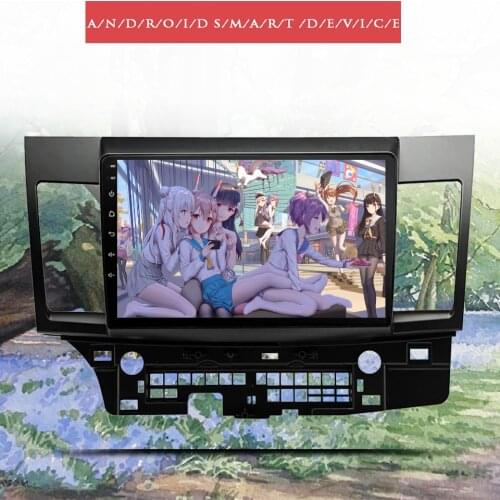 Car Android 10.0 GPS Navi for Mitsubishi lancer /EX / EVO /10 autoradio navigation head unit multimedia 6GB+128Gb With Map 1080P