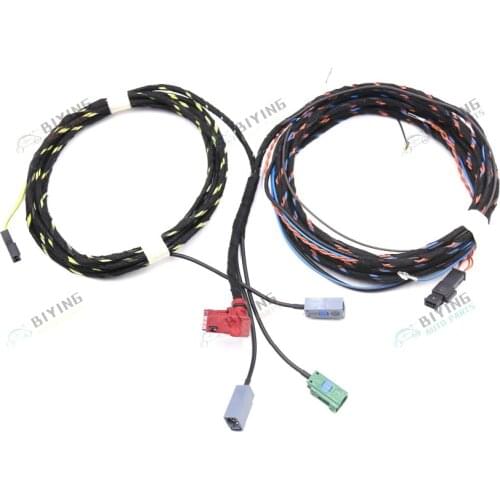 Highline MIB UNIT Rear Camera Install Wiring Harness cables For Audi A3 8V 5Q0 907 441 A 5Q0907441A 7N0 907 441 B 4S0 907 441B