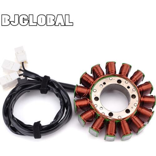 For Kawasaki ZG 1400 1400GTR GTR 1400 Concours 14 ABS 2008-2017 Moto Engine Generator Stator Magneto Ignition Coil Rotor Charge