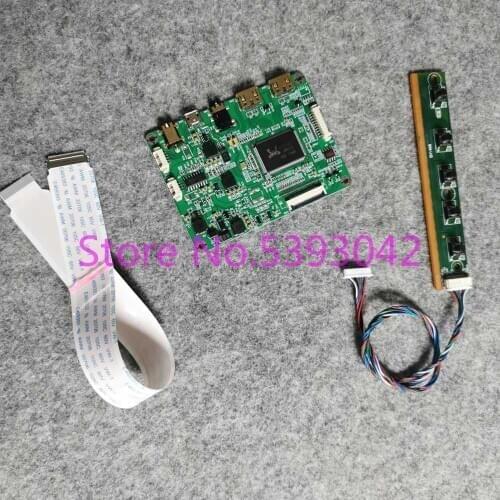 For LP133WF2-SPL6/SPL7/SPL8/SPL9 1920*1080 30Pin EDP 5V micro USB input WLED laptop panel mini LCD monitor driver board kit