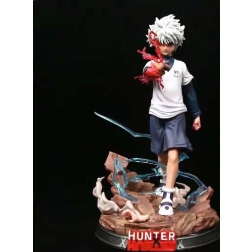 Hunter X Hunter Killua Zoldyck Figure PVC Model Toys Anime Hunter X Hunter Killua Figurine Collection Toy Doll Gift