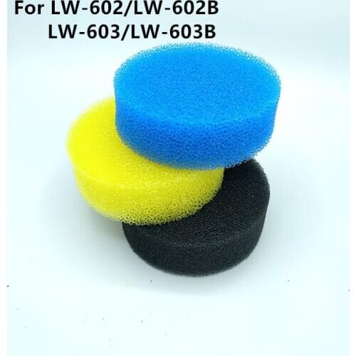 SUNSUN Transparent LW-602/LW-603 LW-602B/LW-603B original filter sponge aquarium Filter Cotton