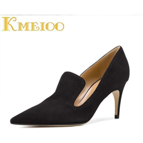 Kmeioo Suede Pumps