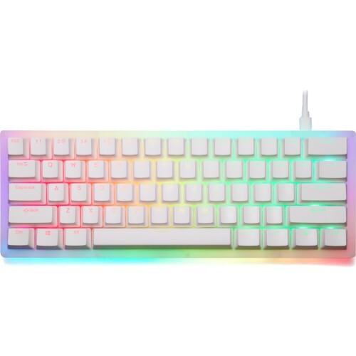 Womier 61 key K61 Mechanical Keyboard 60% 60 PCB CASE hot swappable switch support lighting effects with RGB switch led