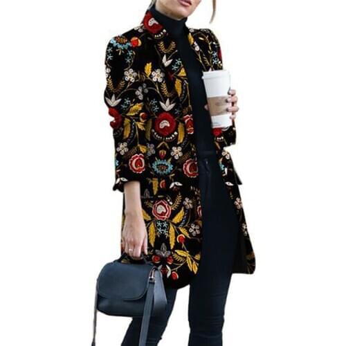 Fashion Slim Long Woolen Coat Women Plus Size Winter Wool OverSize Coat Woman