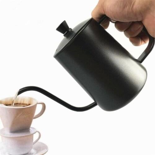 Stainless steel stainless steel espresso coffee pitcher coffee pot with lid anti-scalding handle Milk frothing Jug Kitchen Tool