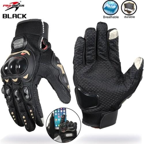 PRO-BIKER Motorcycle Gloves M-XXL Men Motocross Gloves Full Finger Riding Motorbike Moto Gloves Motocross Guantes Gloves
