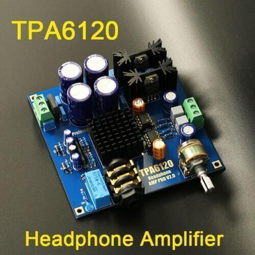 DYKB TPA6120A2 Hi-Fi headphone amplifier Board DIY kit Athens Imperial Enthusiast Fever Audio Amplifiers monitor headphones