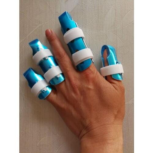 S M L 1pcs Orthodontic guard finger cot extensor tendon rupture rehabilitatio splint fracture fixator fingertip protection