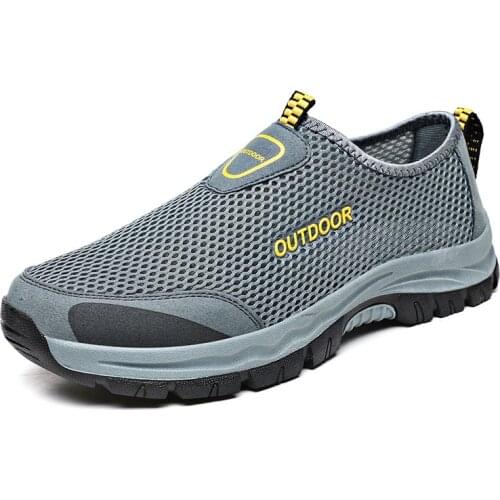 Spring and summer Popular Men fashion Casual Shoes Breathable Male High Quality adult Non-slip Comfortable Footwear 3 colors