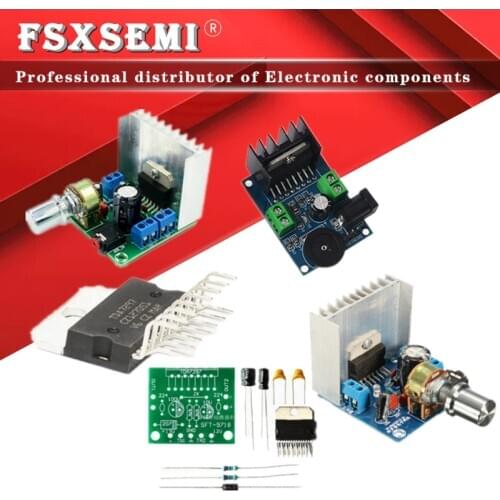 High Quality Audio Power Amplifier DC 6 to 18V TDA7297 no noise Module Double Channel 10-50W