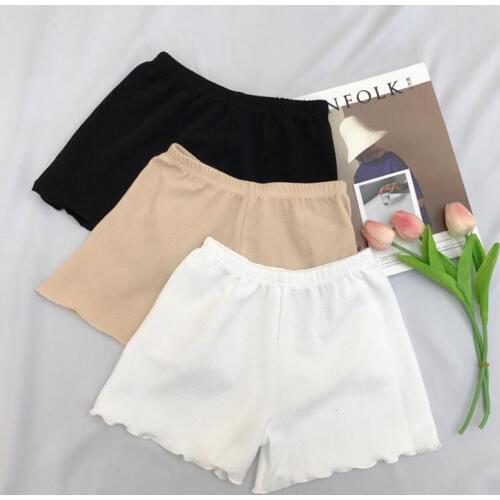 2019 New Women Soft Solid Color Seamless Safety Short Pants Hot Sale Summer Under Skirt Shorts Breathable Shorts