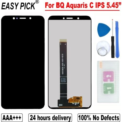 5.45" IPS LCD For BQ Aquaris C LCD Display Touch Screen Digitizer Assembly Replacement Parts For BQ C LCD Screen