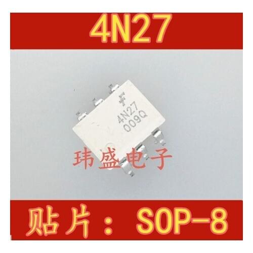 10pcs 4N27 4N27M 4N27SR2M SOP-6