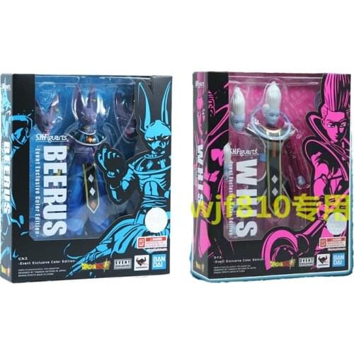 2021 BANDAI S.H.Figuarts Chinajoy Dragon Ball Cj Nappa Whis Beerus Action PVC Collection Model Toy Anime Figure Toys For Kids