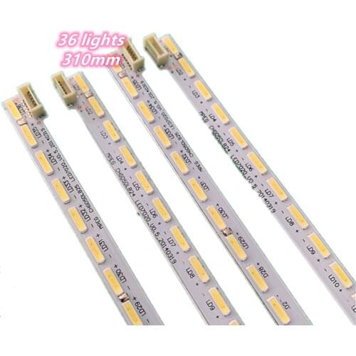 50pcs FOR changhong 50Q1N LCD backlight chgd50lb25-led-7020-v0.5 screen m500u13-d1-a 36LED 303MM