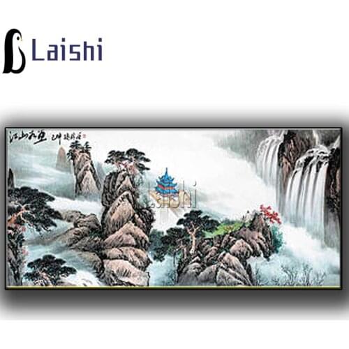 Diamond Painting Landscape painting, living room decoration Rhinestone 5D DIY Diamond Embroidery,Cross Stitch,diamond Mosaic Sal