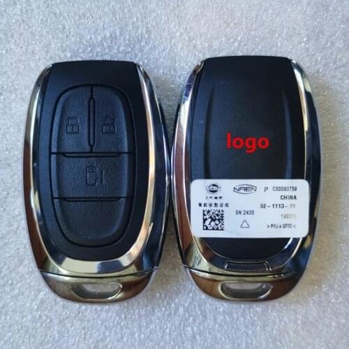 Car Keyless Smart Remote Key ASK 433Mhz with ID47 Chip for SAIC MAXUS G10 G20 V80 D60 T60 T70 Intelligent Remote Key
