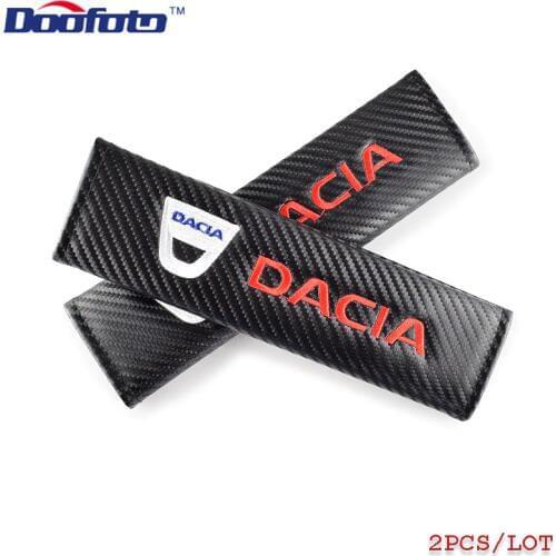 Car Styling Auto Cover Badge Case For Dacia Duster Logan Sandero Stepway Lodgy 2 Dokker Stickers Accessories Car-Styling
