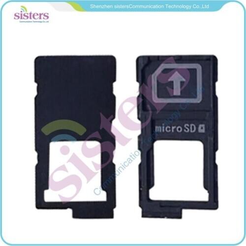 20pcs/lot Wholesale Sim Card Tray SIM Card Holder SIM Card Drawer Replacement For Sony Xperia Z3 + Z3 Plus D6553 Z4 Free Shippin