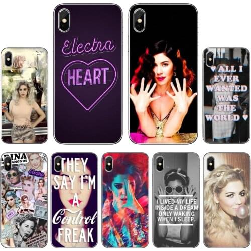 For iPod Touch iPhone 10 11 12 Pro 4S 5S SE 5C 6 6S 7 8 X XR XS Plus Max 2020 Silicone Cover Beauty-Girl-Marina-And-The-Diamonds